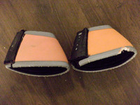 Oranssit Horzen heijastinputsit tuplatarroilla XL