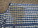 Sinivalkoruudullinen sisätoppaloimi, n. 300 g 140 cm