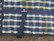 Sinivalkoruudullinen sisätoppaloimi, n. 300 g 140 cm