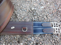 Glen Gordon anatominen S-mutkasatulavyö, ruskea 130 cm