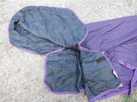 Horze liila ulkotoppaloimi 150-200 g fullneck 155 cm