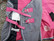 Harry´s Horse jämäkkä pinkki-harmaa puuvillaloimi 135 cm