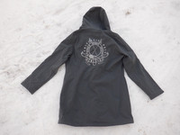 HV Polo Softshell parka-takki, harmaa XXL