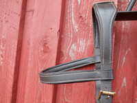 Micklem multibridle ruskeat suitset COB