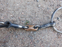 Kolmipalakuolain sweet iron kuparisella, pyöreällä keskipalalla 12 cm