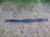 Passier musta muotoiltu satulavyö 140 cm