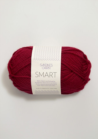 Sandnes Smart, vinröd 4065