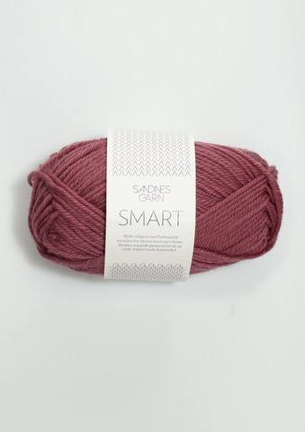 Sandnes Smart, mörk gammelrosa 4244