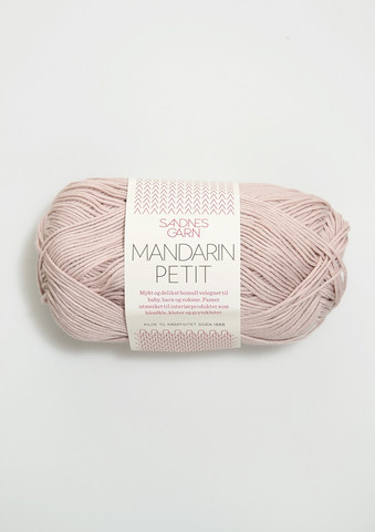 Sandnes Mandarin Petit, puderrosa 3511