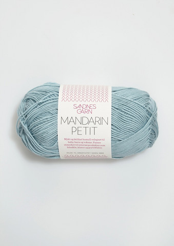 Sandnes Mandarin Petit, dimmig petrol 6822