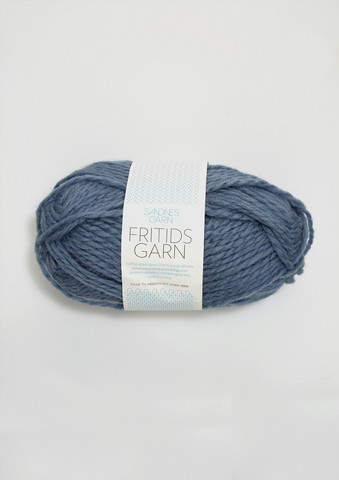 Sandnes Fritidsgarn, farkunsininen 6052