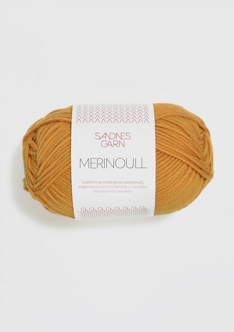 Sandnes Merinoull, honungsgul 2325