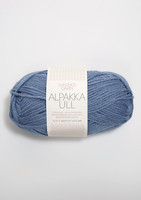 Alpakka Ull, jeansblå 6052