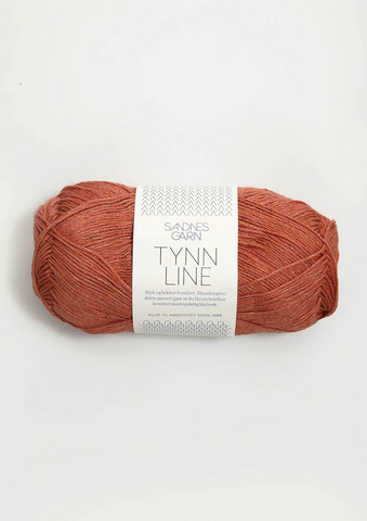 Tynn Line, terrakotta 4234