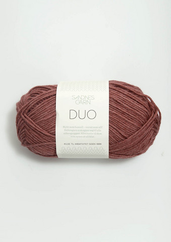 Duo, mörkt puderrosa 4344