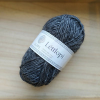 Léttlopi, dark grey heather 0058