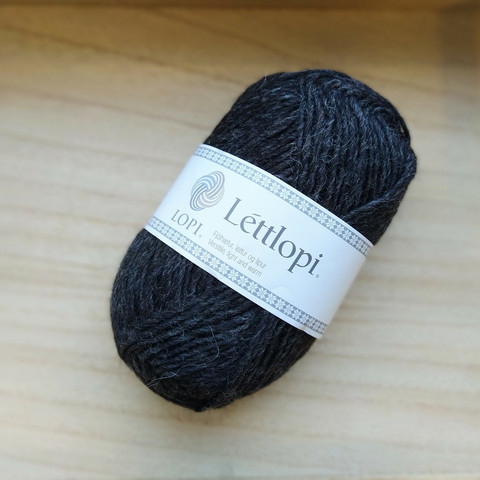 Léttlopi, black heather 0005