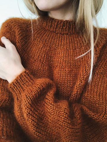 Novis sweater, ruotsinkielinen ohje