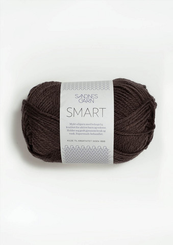 Sandnes Smart, tummanruskea 4071