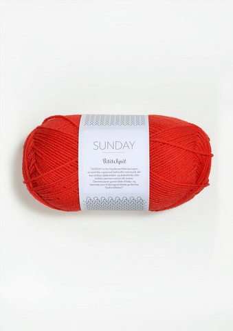 SUNDAY Petite Knit, that orange feeling 3819