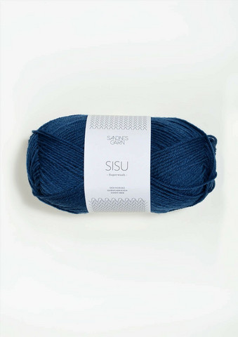 Sandnes Sisu, bläckblå 6063
