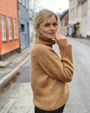 Caramel sweater, ruotsinkielinen ohje