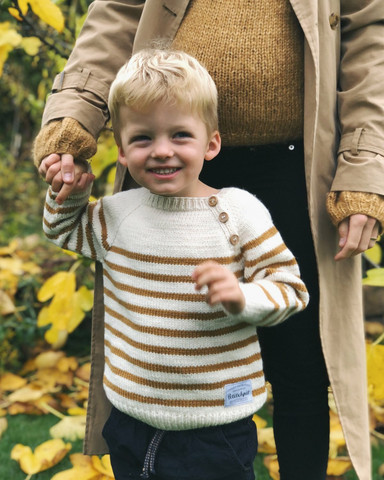 Seside sweater, mönster på svenska
