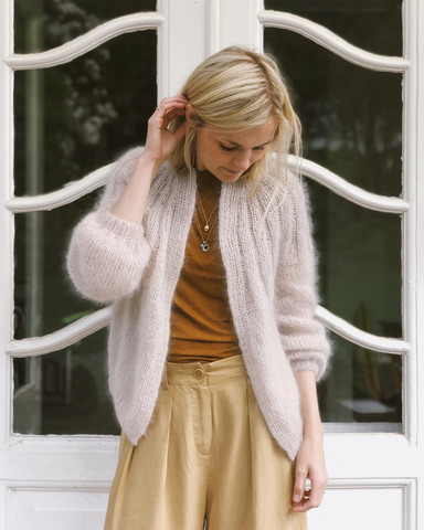 Sunday cardigan mohair edition, på svenska