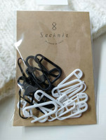 Seeknit stickmarkörer, svart-vita
