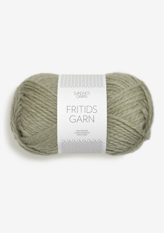 Sandnes Fritidsgarn, dimmigt grönmelerad 9041