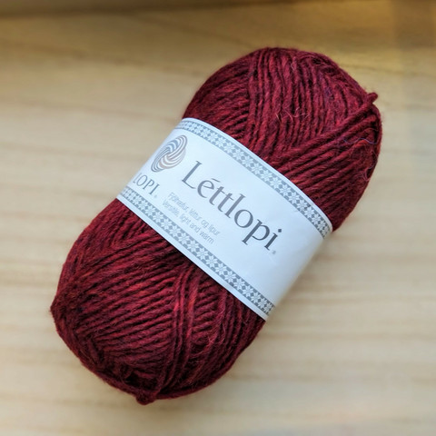 Léttlopi, garnet red 1409