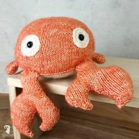DIY-paket: Karel Crab amigurumi