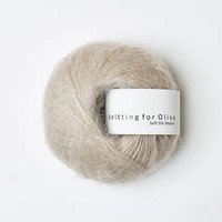 Knitting for Olive Soft Silk Mohair Oat