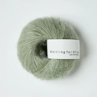 Knitting for Olive Soft Silk Mohair Dusty Artichoke
