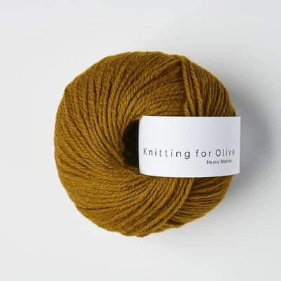 Knitting for Olive Heavy Merino Dark Ocher
