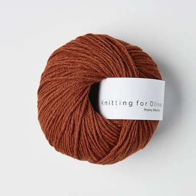 Knitting for Olive Heavy Merino Rust