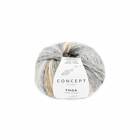 Concept by Katia, Yoga, 201 rose-green-blue