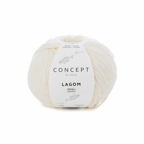 Concept by Katia, Lagom, 113 valkoinen