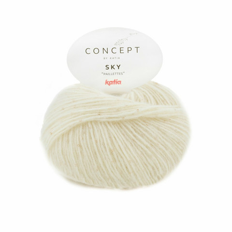 Concept by Katia, Sky, 80 off-white