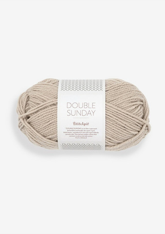 DOUBLE SUNDAY Petite Knit, kardemumma 3821