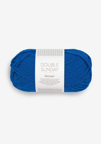 DOUBLE SUNDAY Petite Knit, electric blue 6046
