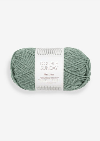 DOUBLE SUNDAY Petite Knit, eucalyptus 8051