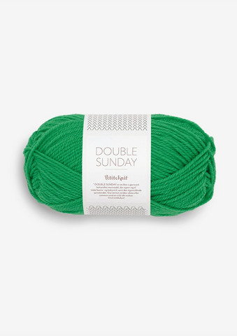 DOUBLE SUNDAY Petite Knit, statement green 8236