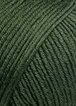 Lang Merino +, mörkgrön 0398