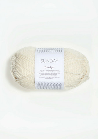SUNDAY Petite Knit, whipped cream 1012