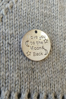 Love you to the moon-hänge, runt