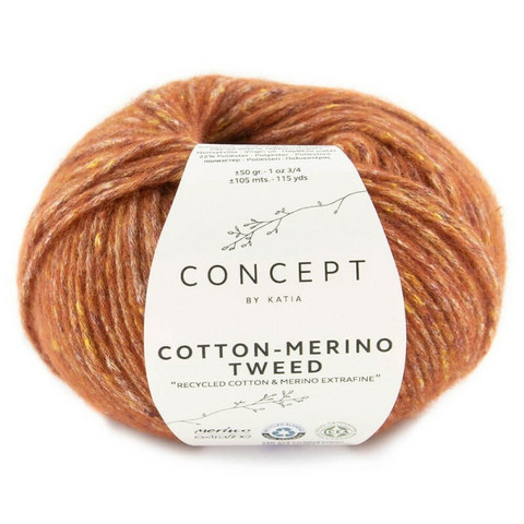 Concept By Katia, Cotton-Merino tweed, color 501