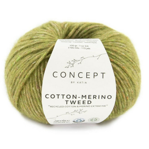 Concept By Katia, Cotton-Merino tweed, color 502