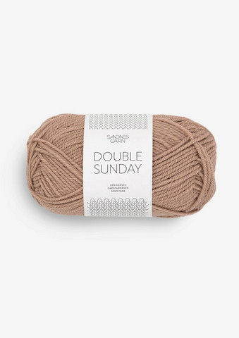 DOUBLE SUNDAY, ljus nougat 3041