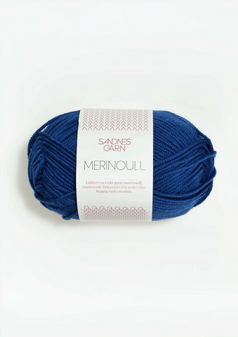 Sandnes Merinoull, blå 5846